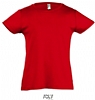 Camiseta Nia Publicitaria Cherry Sols - Color Rojo